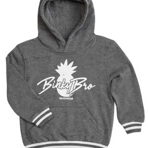 Binky bro headwear baby clothes.NWOT. Gray